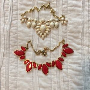 Statement necklaces